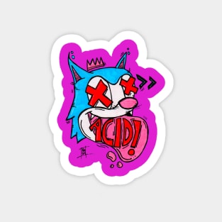 Acid Kitty Sticker